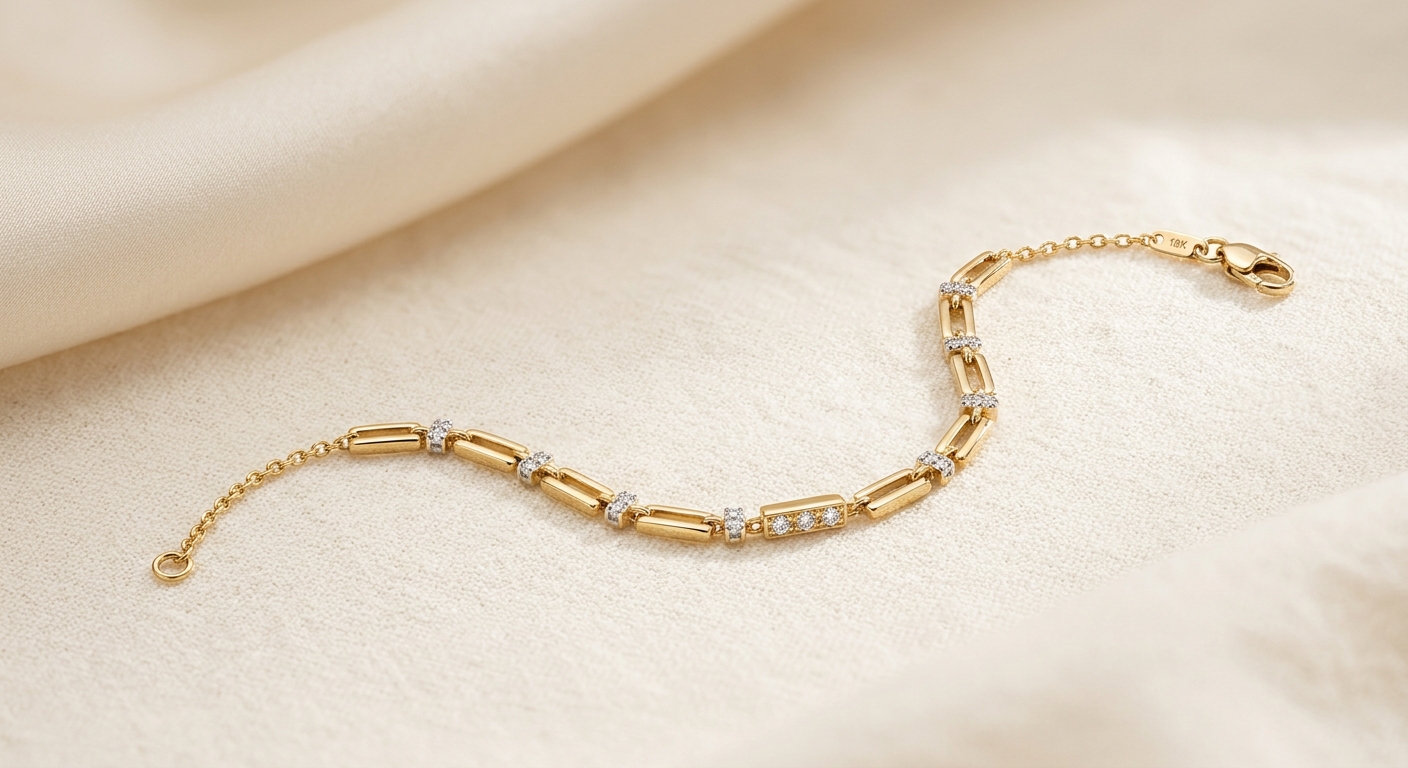 Jewelry sizing detail