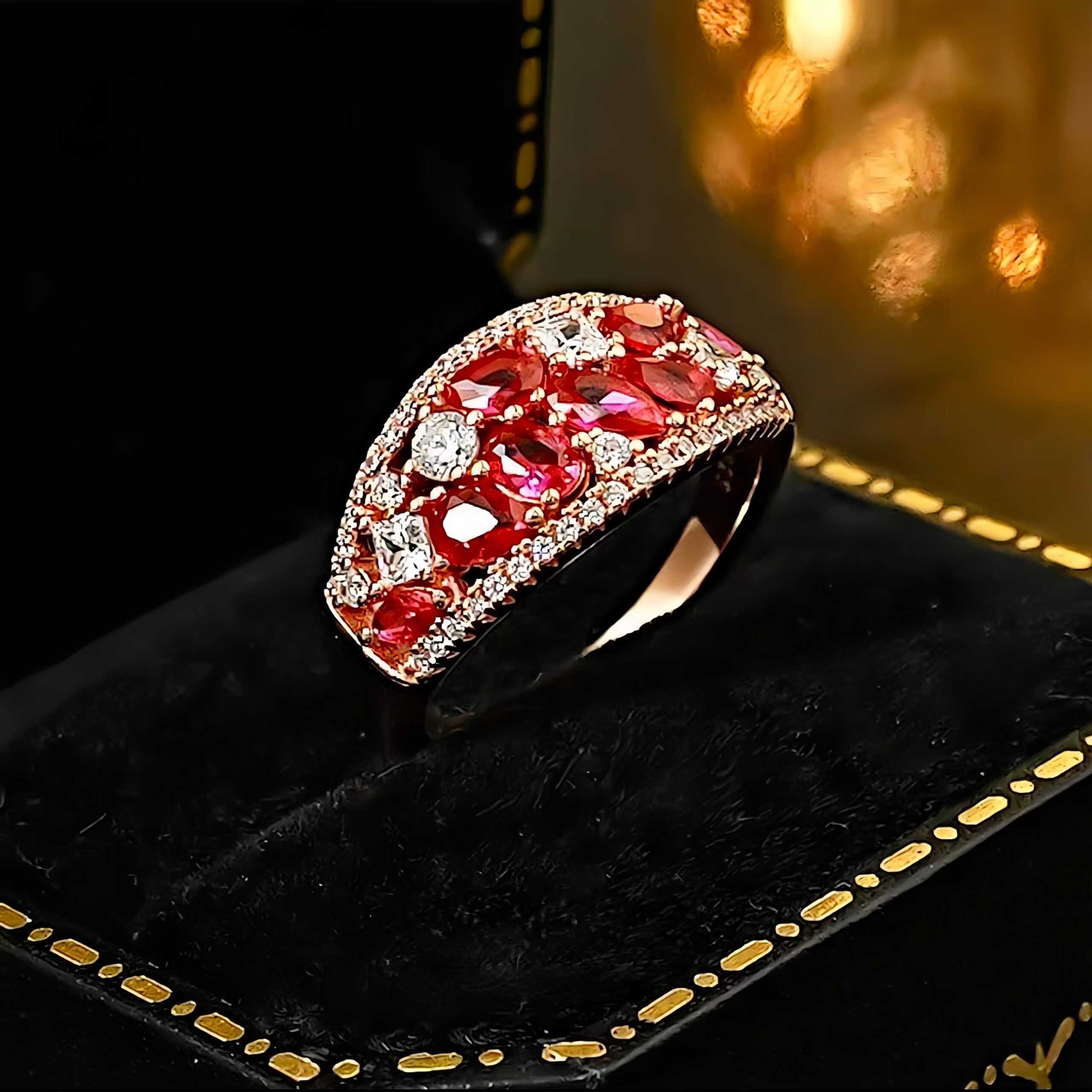 Wild Berry · Cluster Ruby Band - Image 2